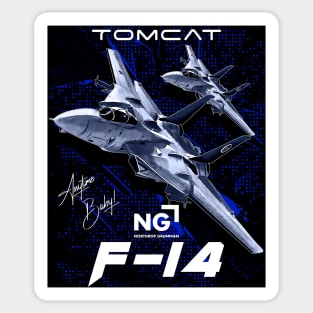 f 14 tomcat fighterjet Sticker